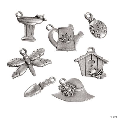 Silvertone Garden Charms