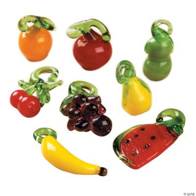 Fruit Basket Lampwork Charms