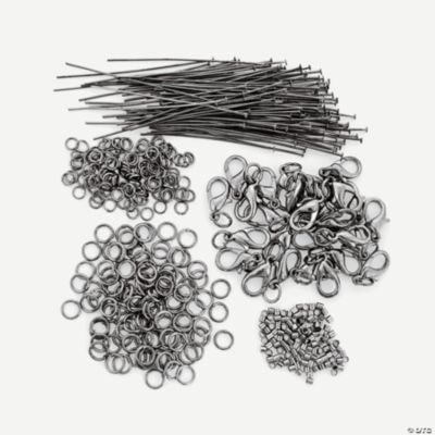 Dark Silvertone Findings Assortment