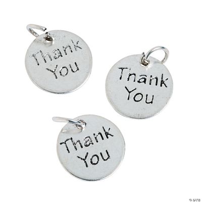 “Thank You” Charms