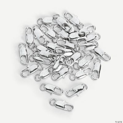 Silvertone Clasps