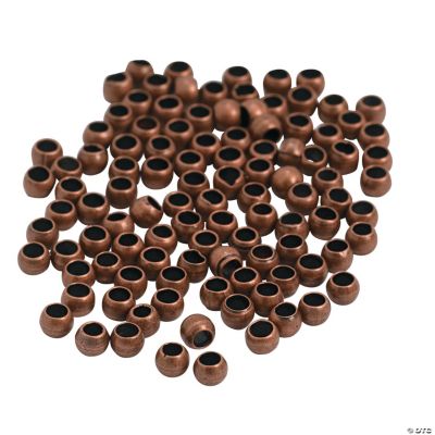 Copper-Tone Crimp Beads
