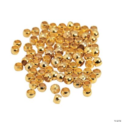 Goldtone Crimp Beads