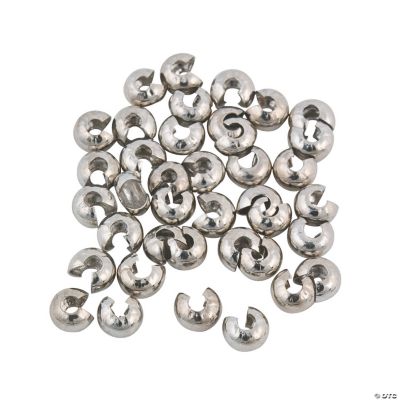 Antique Silvertone Crimp Covers