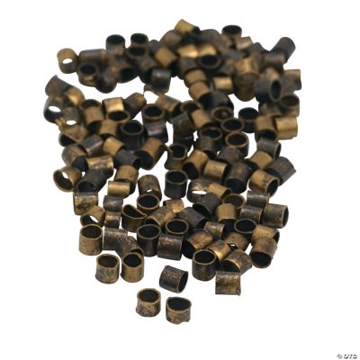 Antique Goldtone Crimp Tubes