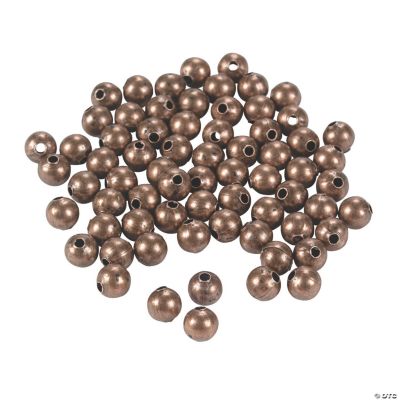 Copper Round Beads - 4mm