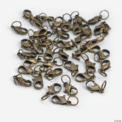 Antique Goldtone Lobster Clasps With Jumpring