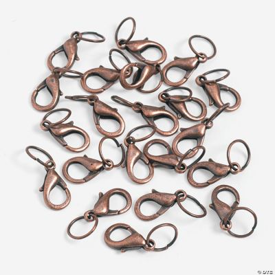 Copper-Tone Lobster Clasps