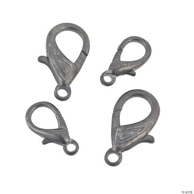 Antique Silvertone Lobster Clasps
