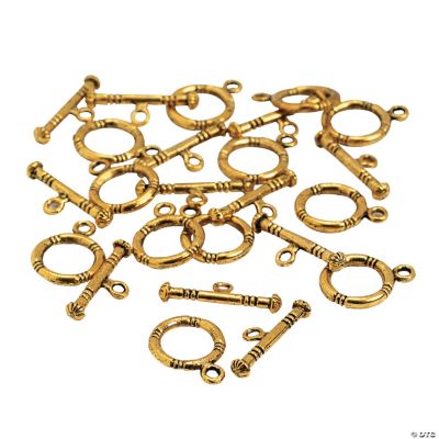 Goldtone Toggle Clasps