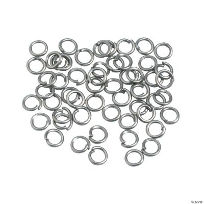 Antique Silvertone Jumprings