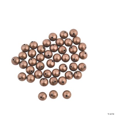 Copper Round Beads - 6mm