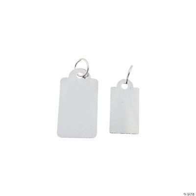 Antique Silvertone Tag Blanks