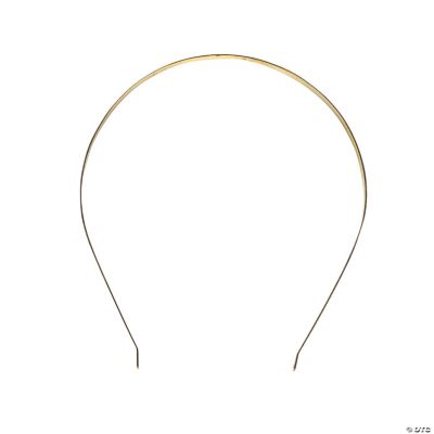 Goldtone Beadable Headbands