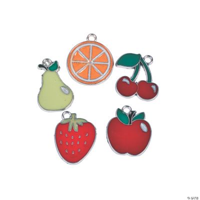 Fruit Enamel Charms