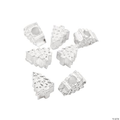 Christmas Tree Large Hole Beads - 13mm