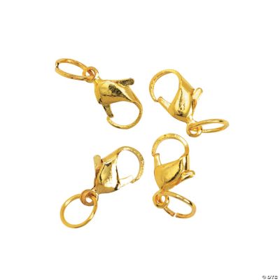 Small Goldtone Lobster Clasps