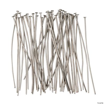 Antique Silvertone Headpins - 2