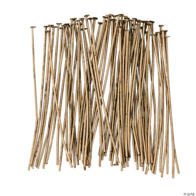 Antique Goldtone Headpins - 2