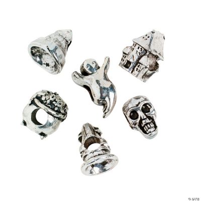 Halloween Large Hole Beads - 10mm