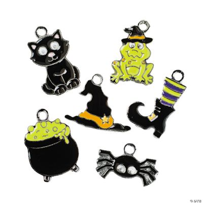 Witch Enamel Charms