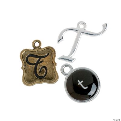Alphabet Charms - T