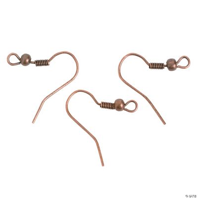 Fishhook Earring Wires - Copper-Tone