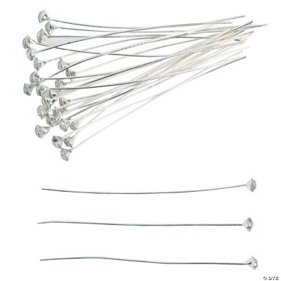 Clear Rhinestone Headpins