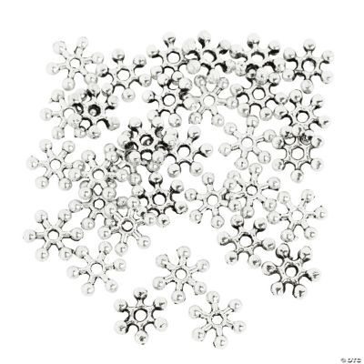 Snowflake Spacer Beads