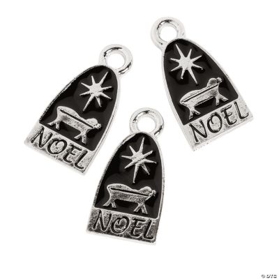 Nativity Enamel Charms