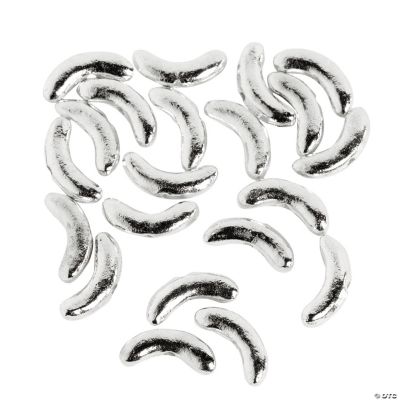 Silvertone Wingnut Angel Wings - 12mm