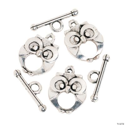 Owl Toggle Clasps