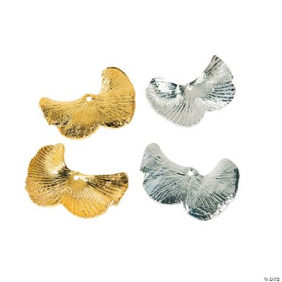 Ginkgo Leaf Charms