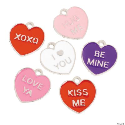 Candy Heart Charms