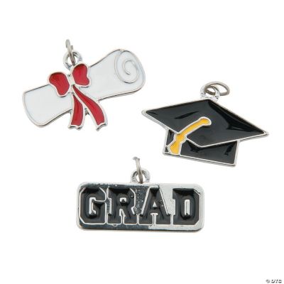 Graduation Enamel Charms