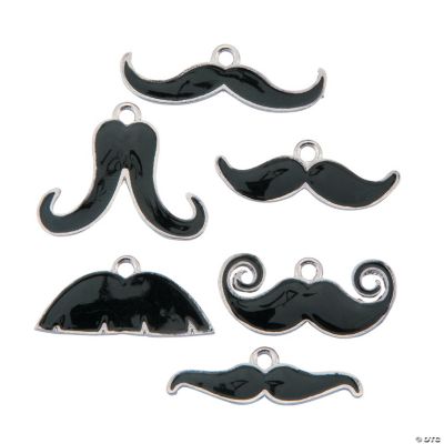 Mustache Charm Assortment