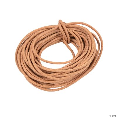 Tan Leather Cording