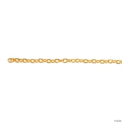 Goldtone Fine Cable Chain