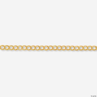 Double Link Goldtone Chain