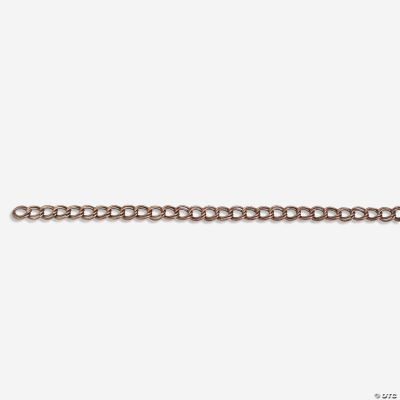 Double Link Copper-Tone Chain