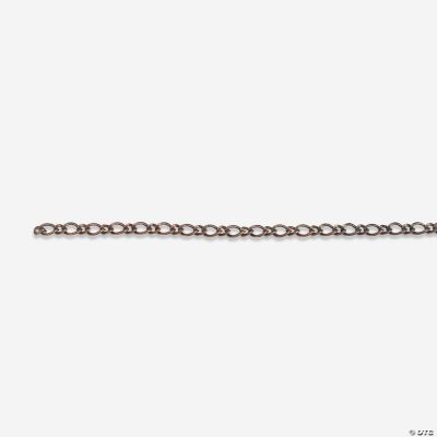 Cut Copper-Tone Chain