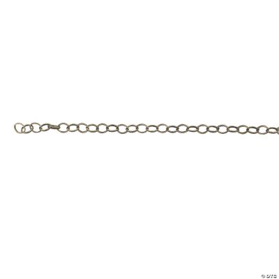 Antique Goldtone Diamond Pattern Chain