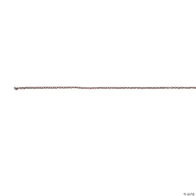 Copper-Tone Fine Cable Chain