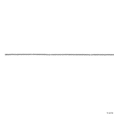 Antique Silvertone Fine Cable Chain