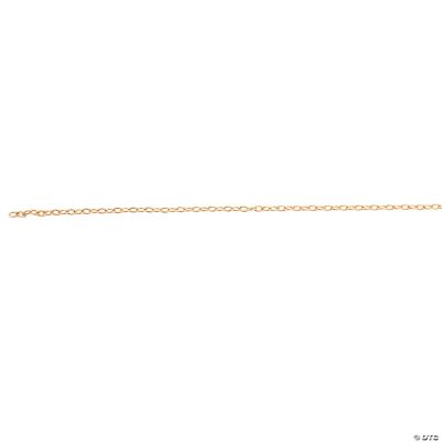 Goldtone Oval Linked Chain