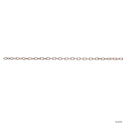 Copper-Tone Oval Linked Chain