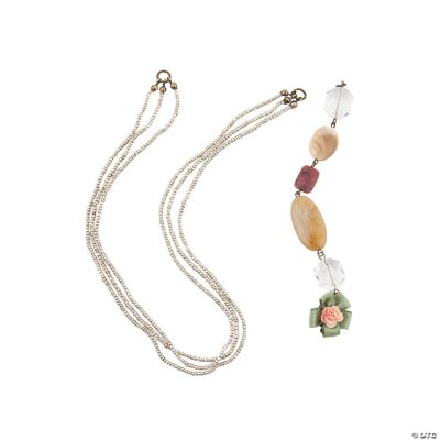 Making Memories® Silvertone Seed Bead Strands