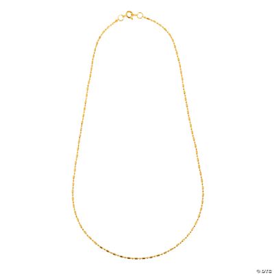Goldtone Delicate Ball Chain Necklaces