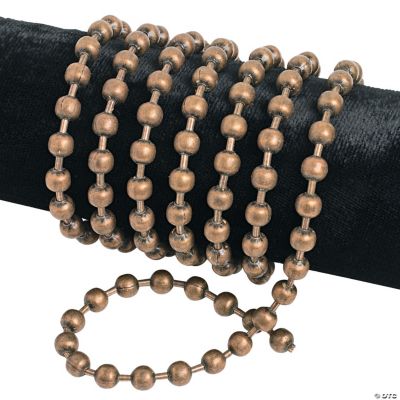 Antique Goldtone Large Ball Chain