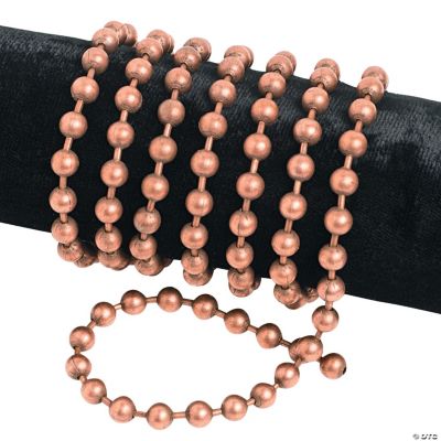 Antique Copper-Tone Large Ball Chain